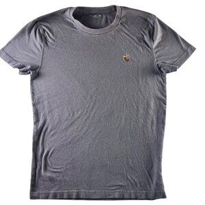 Abercrombie & Fitch Gray Moose Logo Mens T-Shirt Size S